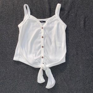 white shein tank top!!